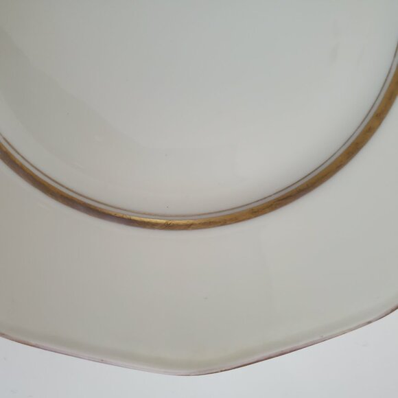 Theodore Haviland France Gold Trim Porcelain Plate - Picture 4 of 4